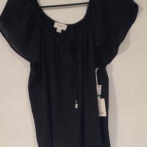 CeCe Black Women's Blouse